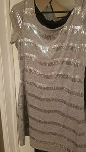 Light grey cotton dress